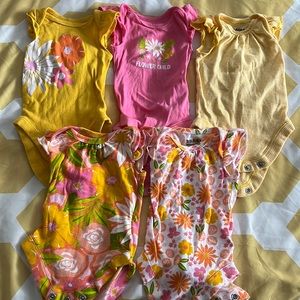 Baby Girl Premie Bodysuit Bundle of 16